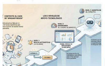 Gestión que cuida (y III). Automatizaciones y “copiloto” de gestión